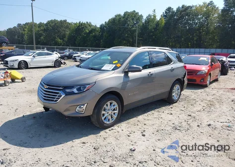 2018 Chevrolet Equinox Lt из США, поврежденный, VIN 3GNAXJEV0JS579955